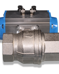 Ball valve 2" with pneumatic multi-turn actuator (VK00063)